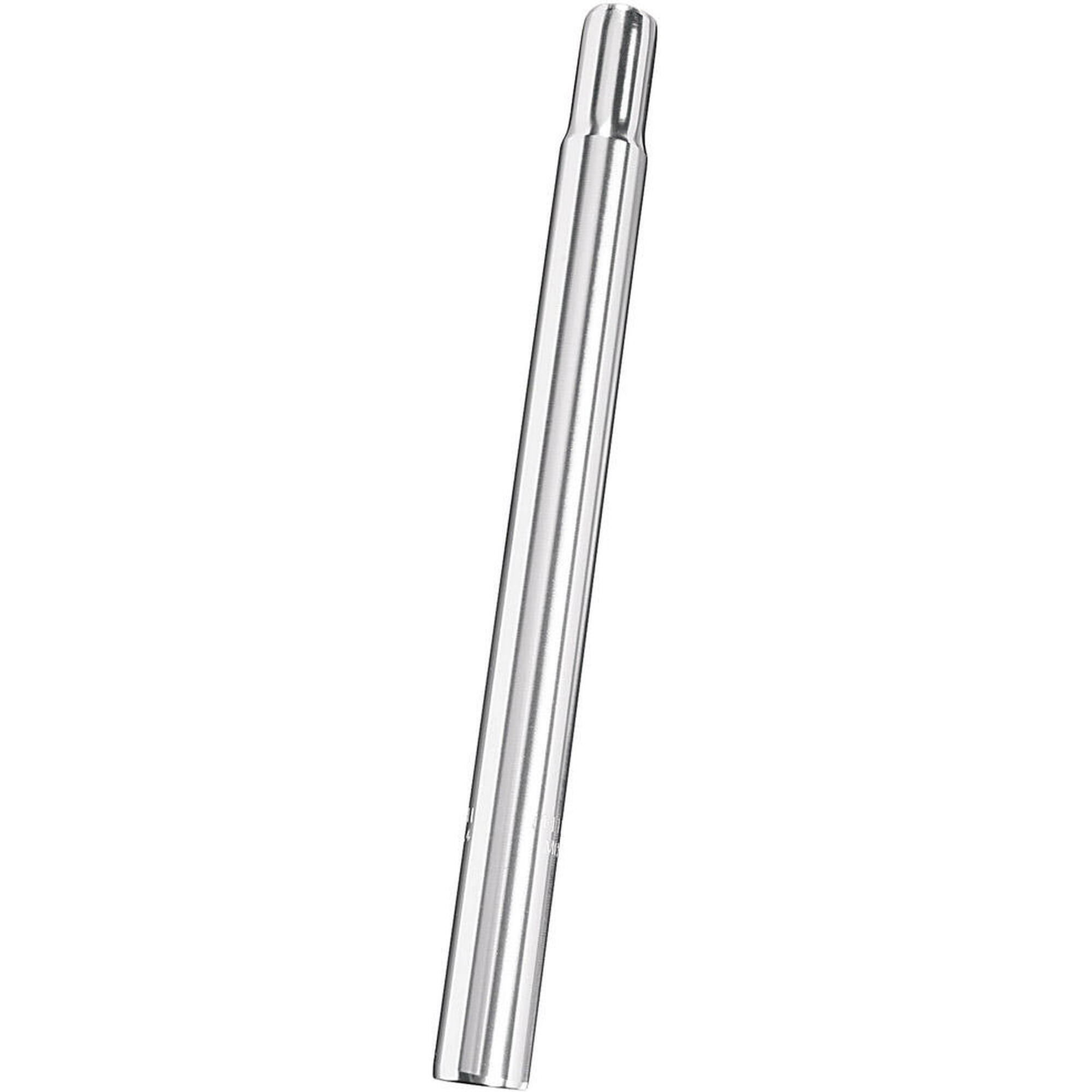 Świeca Na Sztycę Siodełka Ø25,0Mm / 300Mm Aluminium - Srebrna