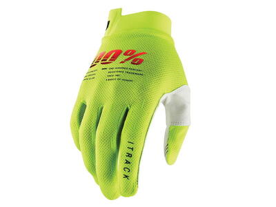 Itrack handschoenen - fluo geel