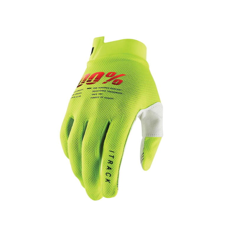 ITrack handschoenen - fluo geel