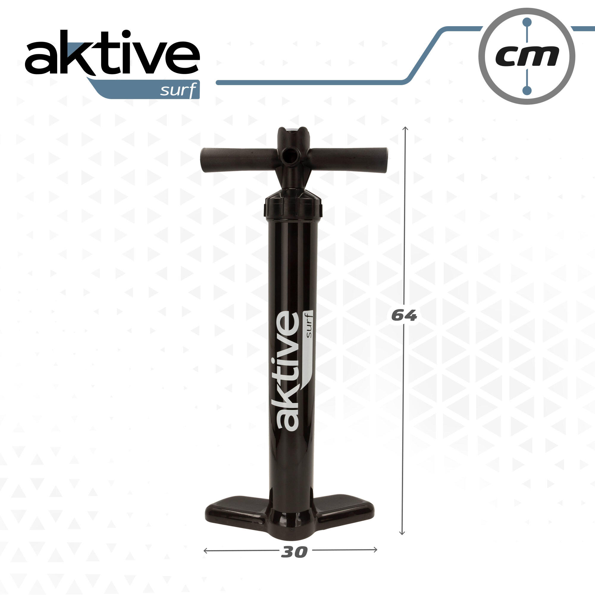 Bomba para prancha de alta pressão 30 PSI dupla ação Aktive 5/5