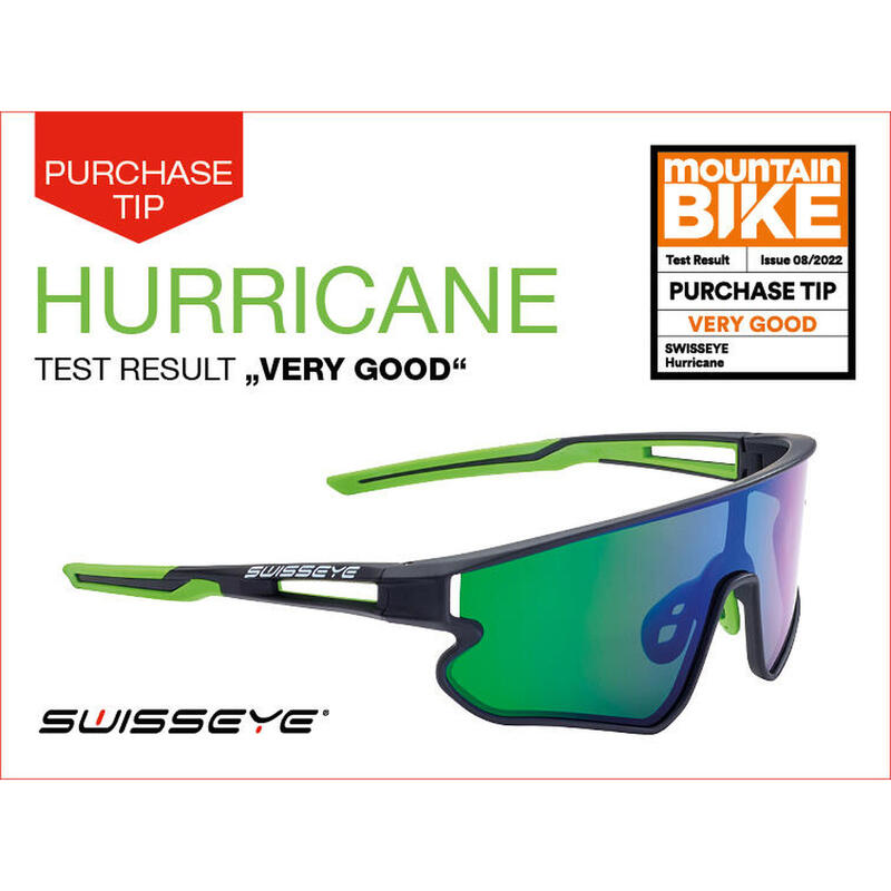 lunettes de sport Hurricane bleu