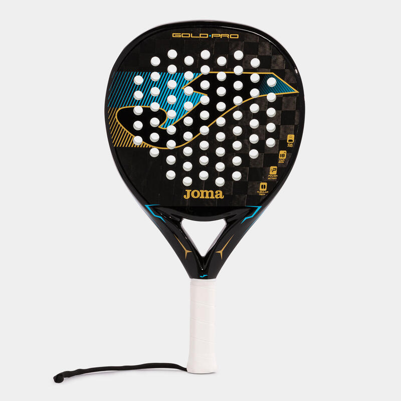 Pala de pádel Joma Gold pro negro turquesa