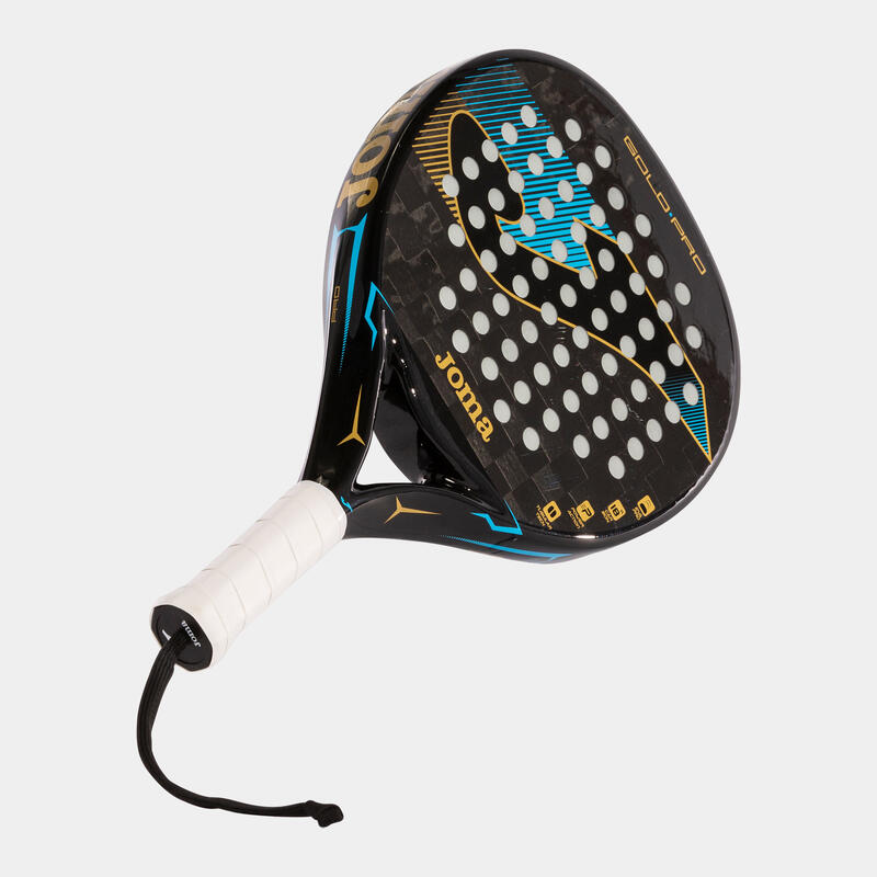 Pala de pádel Joma Gold pro negro turquesa