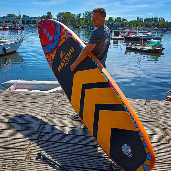 Deska SUP pneumatyczne - Zestaw stand up paddle board - 10''6