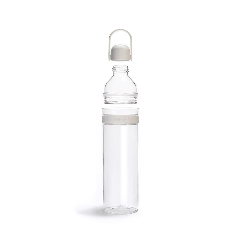 Biobased Reuseable Water Bottle 470ml - Dirty Pink