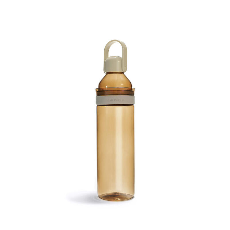 Biobased Reuseable Water Bottle 560ml - A touch of Taupe