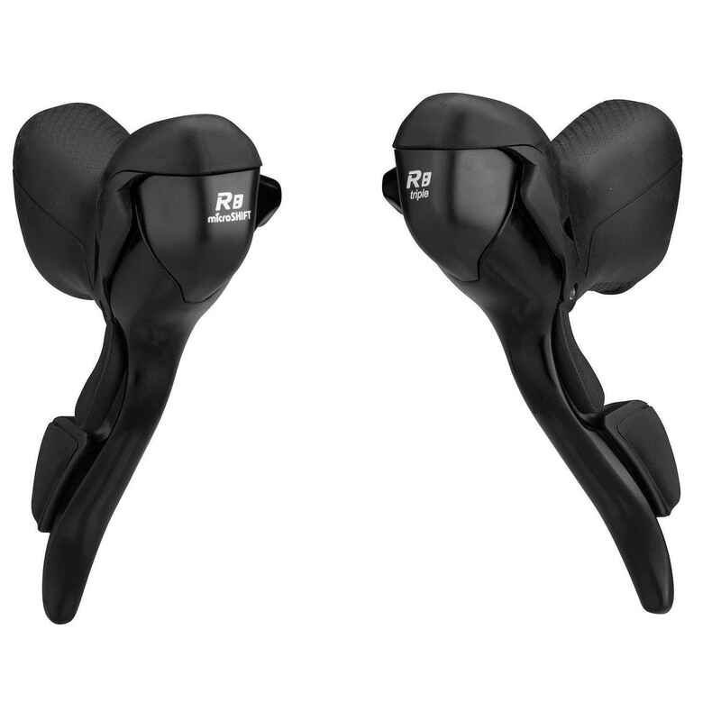R8 Road Dual Control Levers 3x8 speed - black