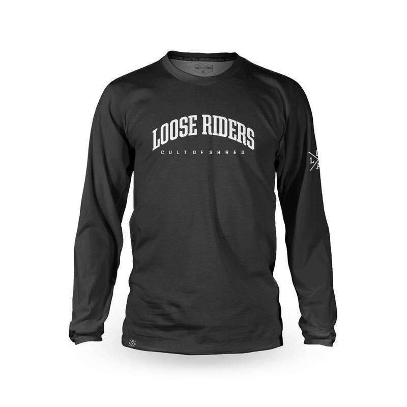 Mens Technical Jersey Long Sleeves - Black