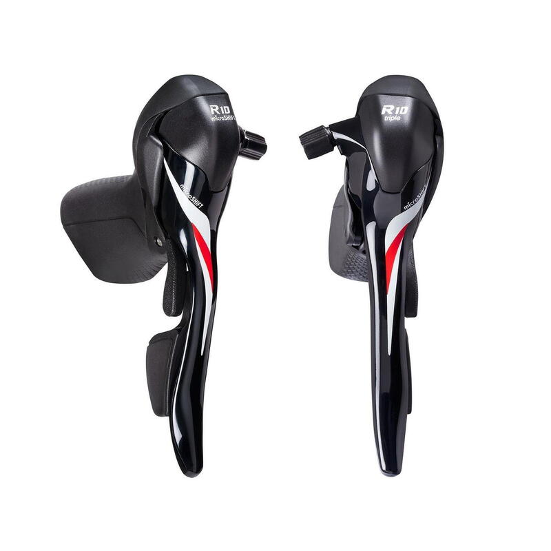 R10 Road Dual Control Levers 3x10 speed - negro