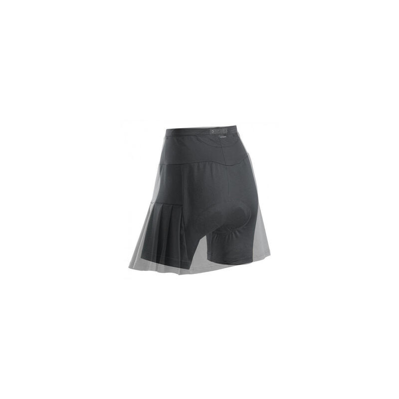 Fustă-pantalon ciclism pentru femei Crystal - negru