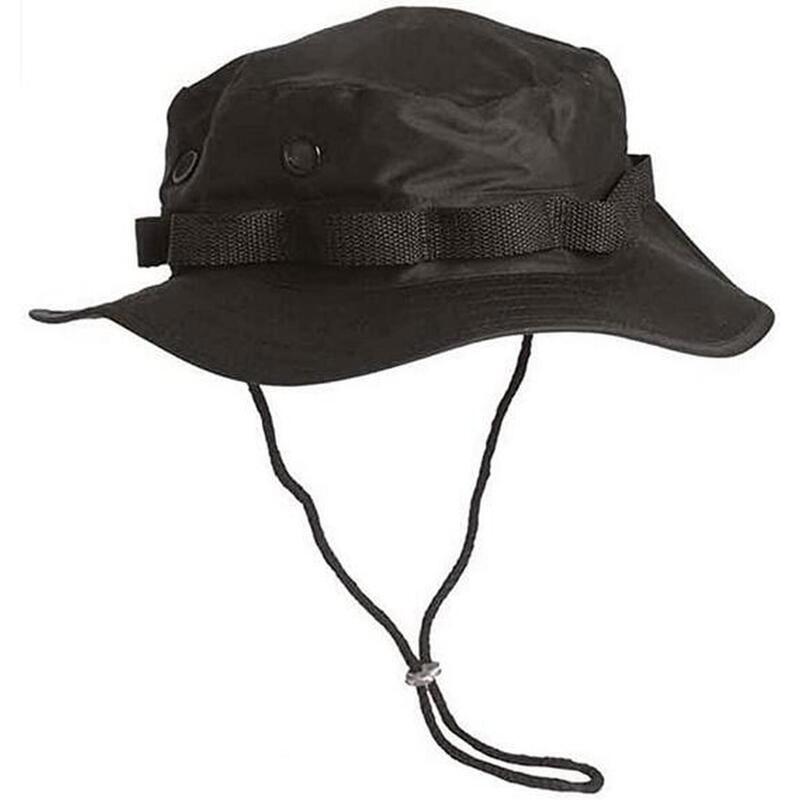 Chapeau de pêche Noir - Mil-Tec