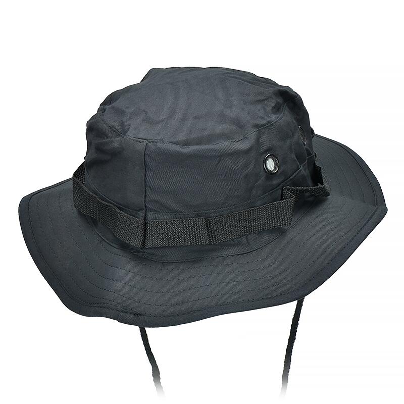 Chapeau de pêche Noir - Mil-Tec