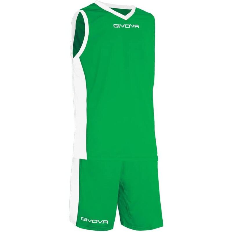Ensemble de Basketball - Givova - Homme - vert et blanc