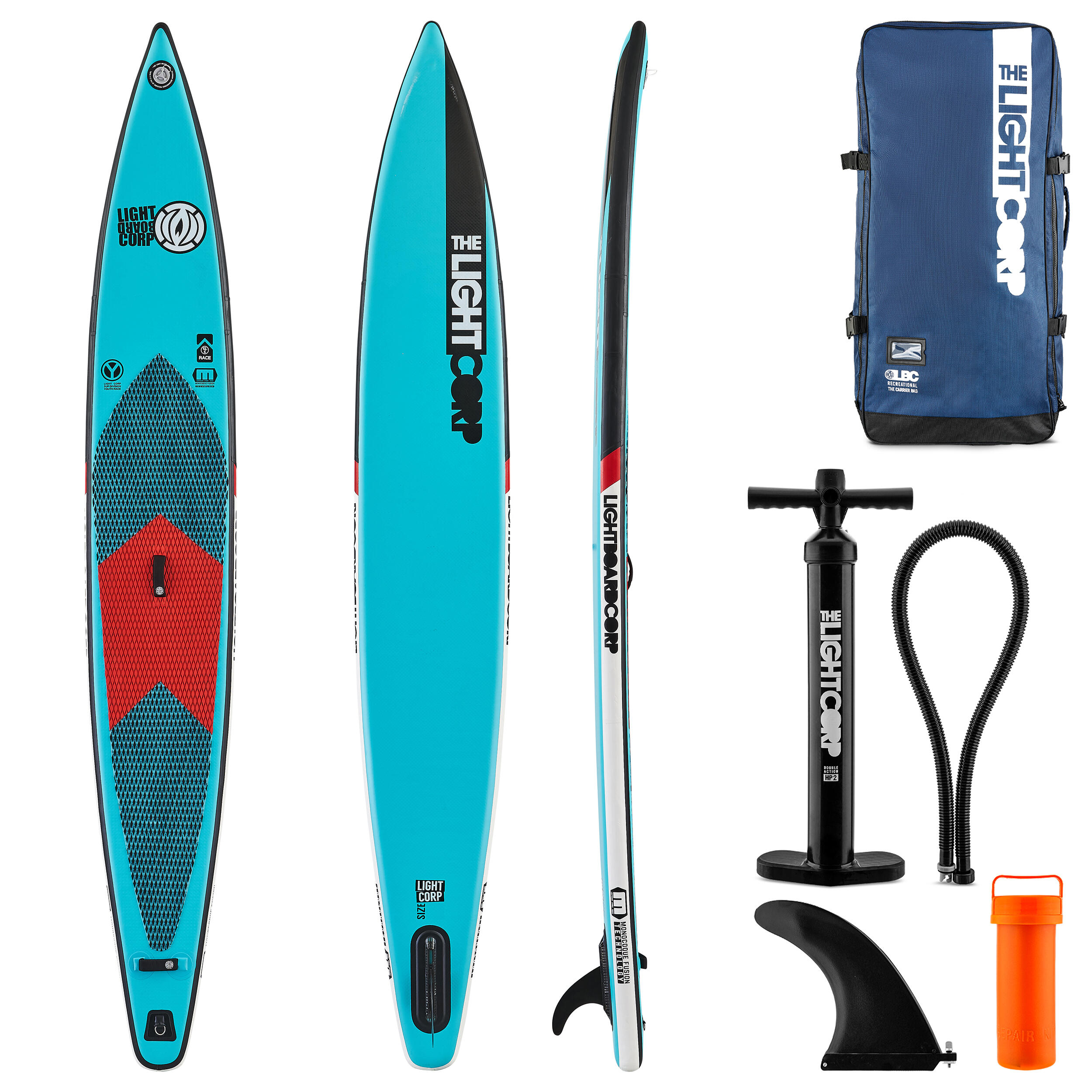 LIGHT BOARD CORP ISUP The Blue Series Race Youth 12'6" x 23"