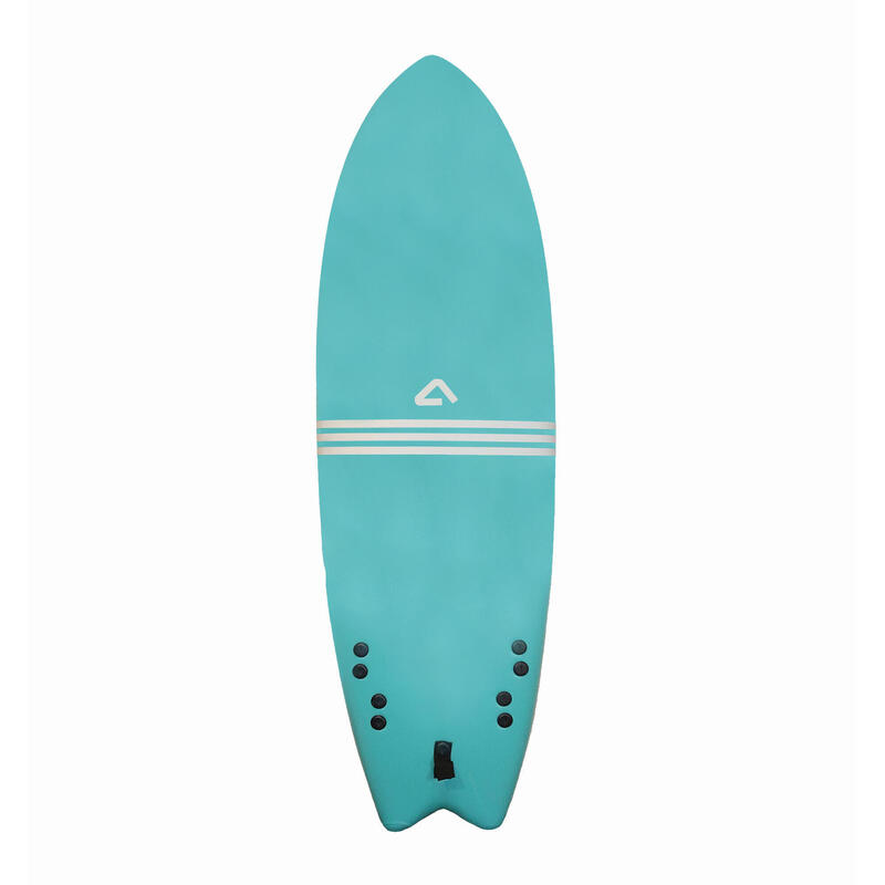 Planche de Surf  Softboard - Whale - 6'4 x 22" x 3,5" - 50L - Résine Epoxy