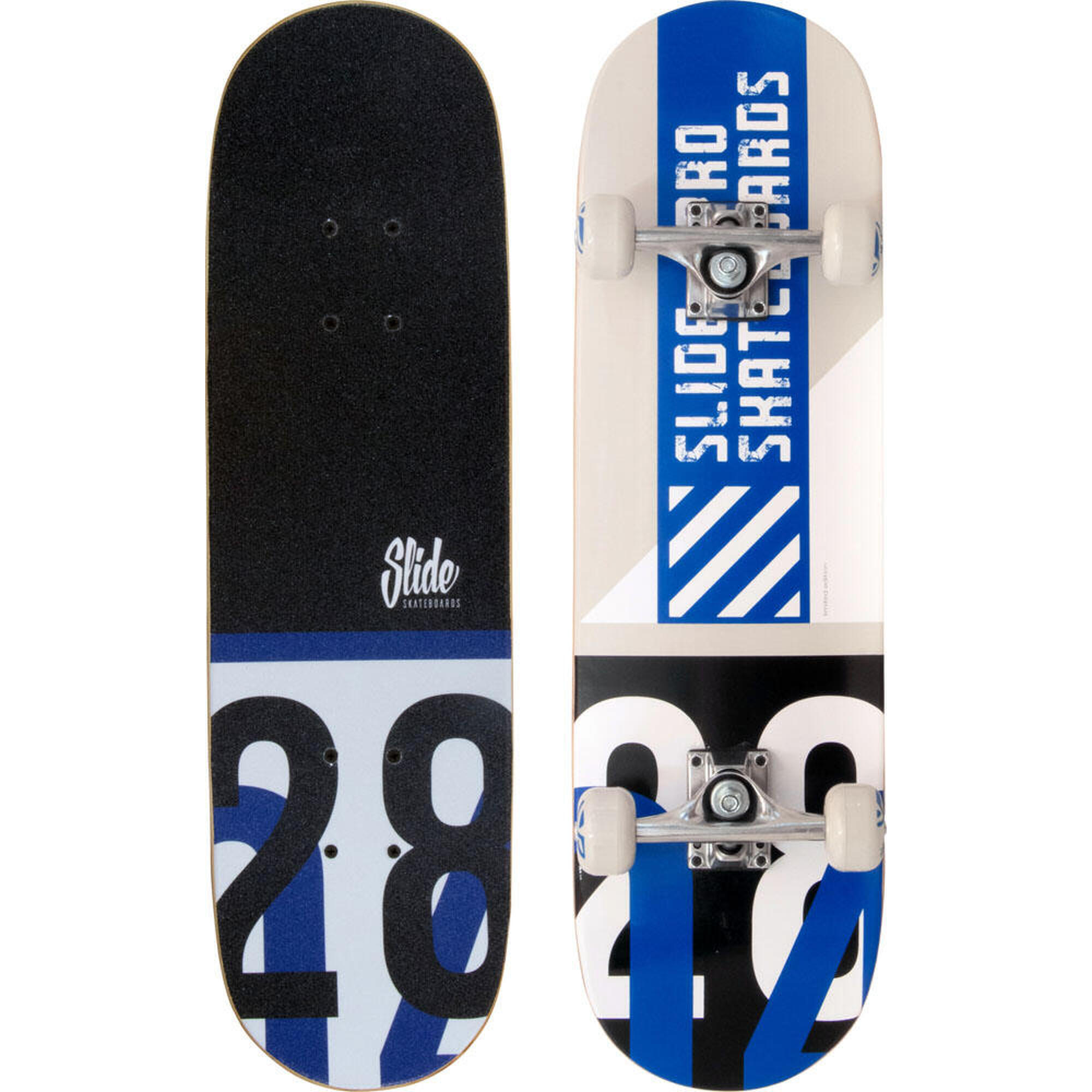 SLIDE BOARDS Slide  Skateboard  28-Zoll  Blue Street