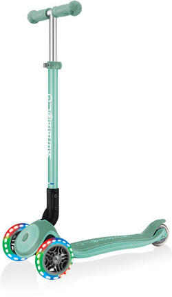 Globber Mini tRougetinette | Primo Foldable Plus Lights | Menthe