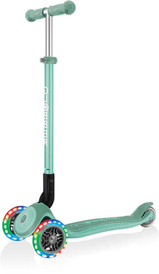 Globber Mini tRougetinette | Primo Foldable Plus Lights | Menthe