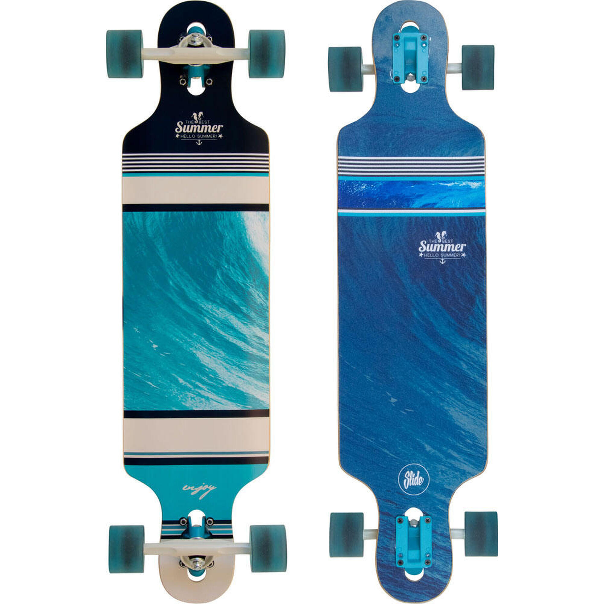 Slide Longboard 36-Zoll Lagoon