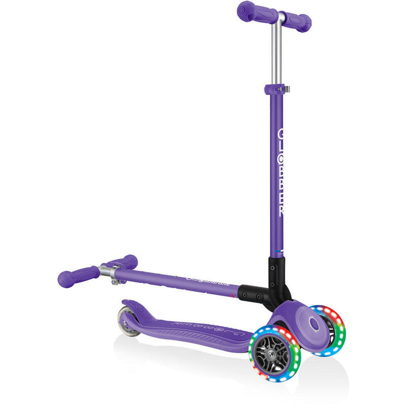 Trottinette Mini tRougetinette  Primo Foldable Plus Lights  Violet