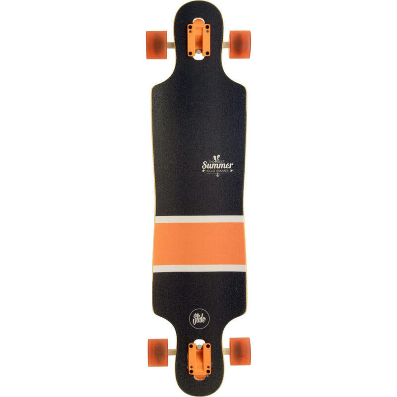 Slide  Longboard  38-Zoll  orange