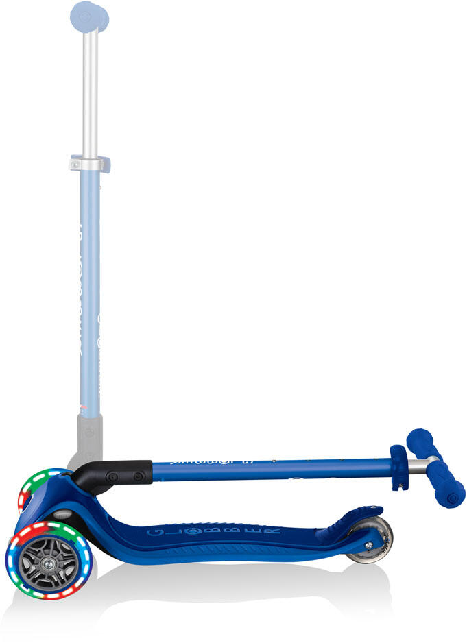 Globber Mini tRougetinette | Primo Foldable Plus Lights | Blue 6/7