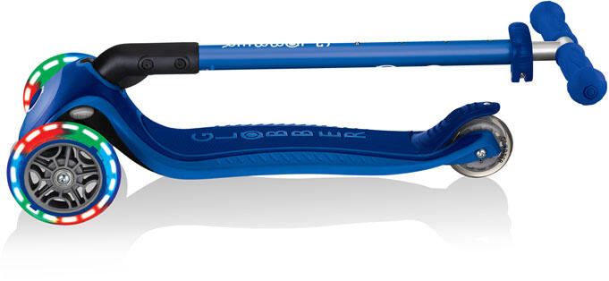 Globber Mini tRougetinette | Primo Foldable Plus Lights | Blue 5/7