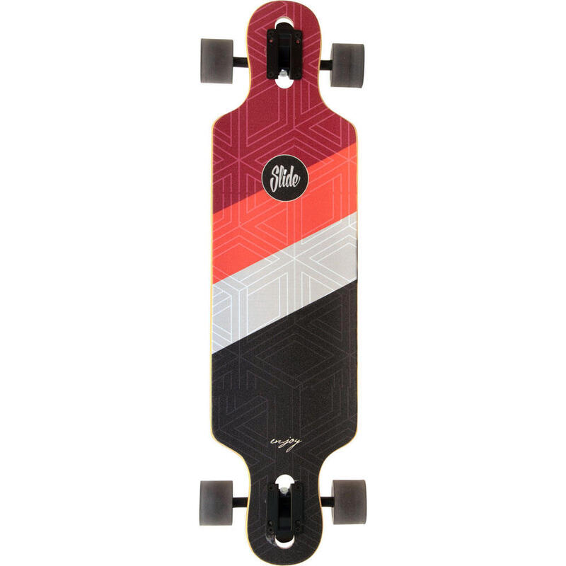 Slide  Longboard  34-Zoll  Rainbow