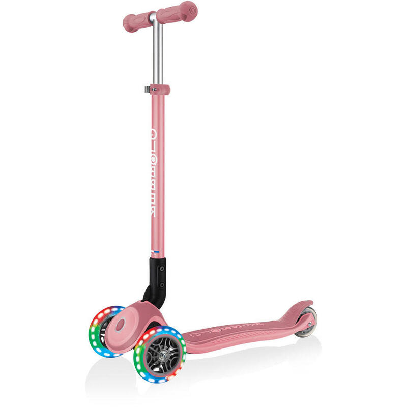 Scooter Mini Scooter  Primo Foldable Plus Lights  Pastel Pink