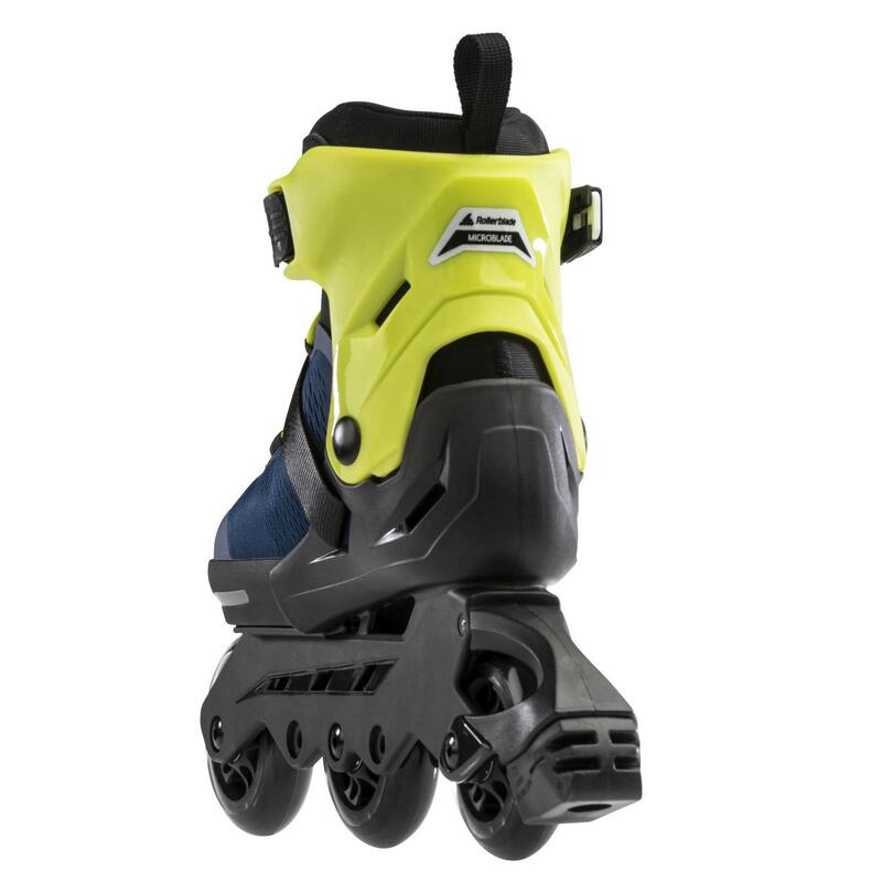 ROLLERBLADE MICROBLADE 3WD, BLEU ROYAL/LIME, 36.5-40.5