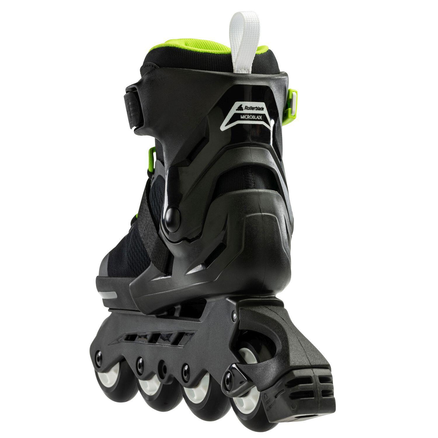 ROLLERBLADE MICROBLADE, NOIR/VERT, 36.5-40.5 5/7