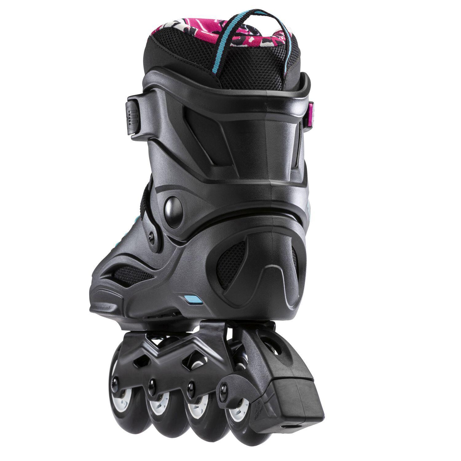 RB Cruiser Womens Inline Skate - Black/Aqua - Size: UK 4, Style: Black/Aqua 5/5