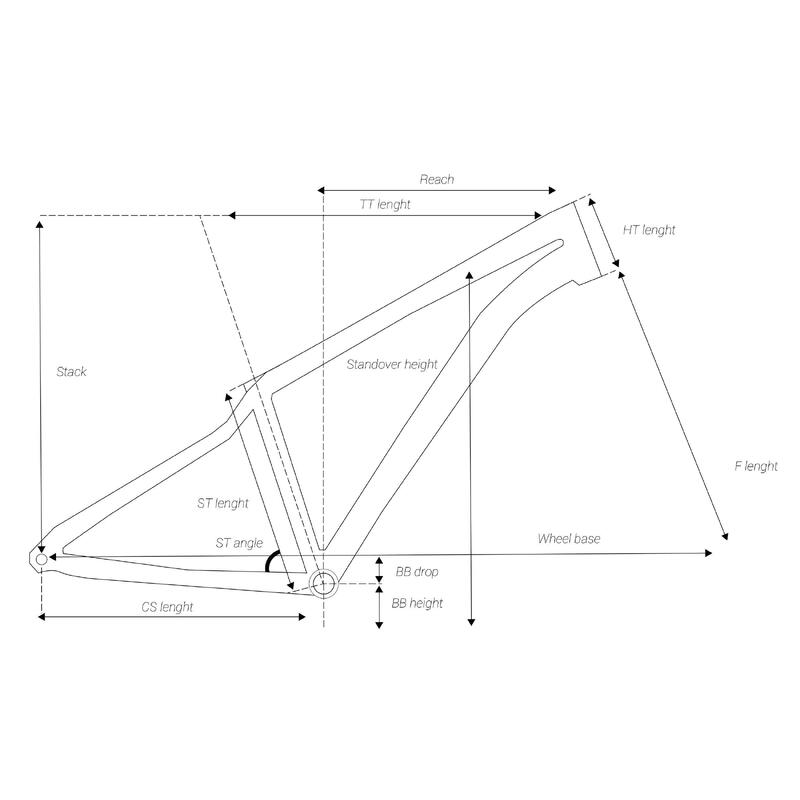 Segunda vida - Bicicleta de montaña 27,5″ aluminio Rockrider ST... - EXCELENTE