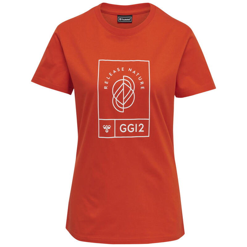 Instap T-Shirt Hmlgg12 Multisport Dames HUMMEL