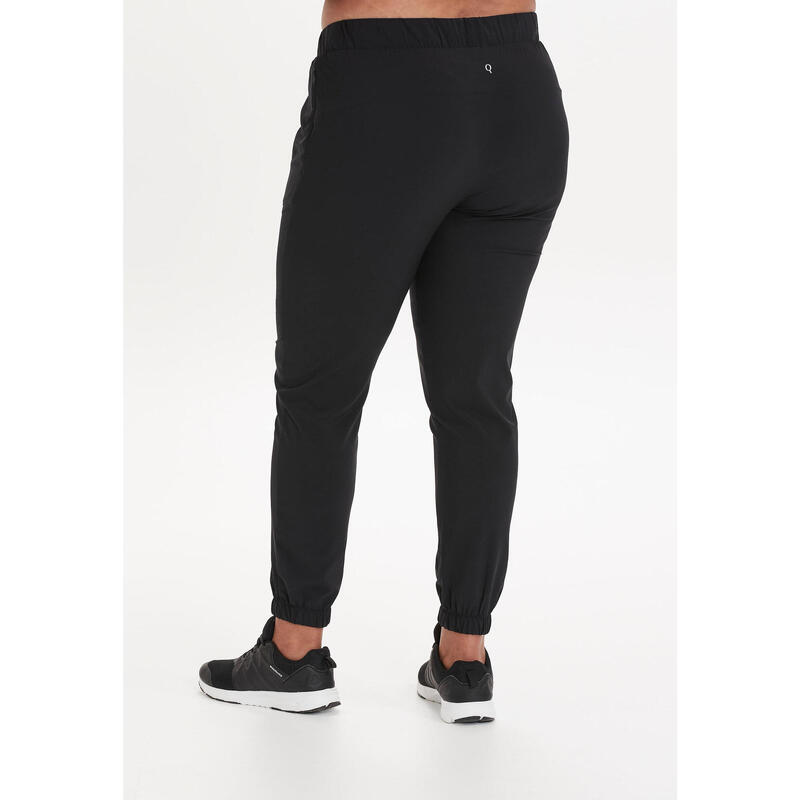 Jogginghose Q Maia Pants Laufsport Damen Black Atmungsaktiv ENDURANCE