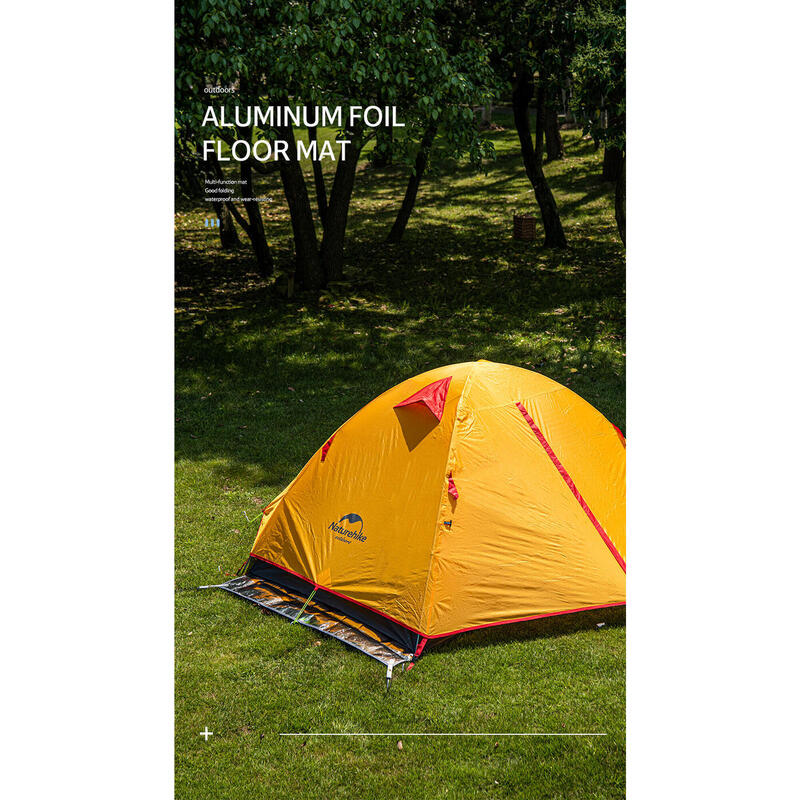 PE aluminum waterproof camping mat