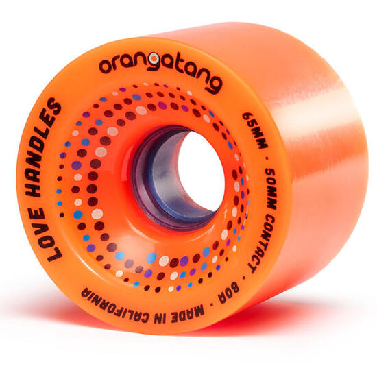 ORANGATANG Roue LOVE HANDLES 65MM Orange 80A [x4]