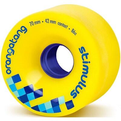 Wielen sk8 70mm stimulus hardheid 86a orangatang