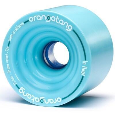 Orangatang in Heat wielen 75mm Blue