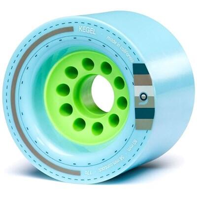 Orangatang kegel wielen 80mm blue