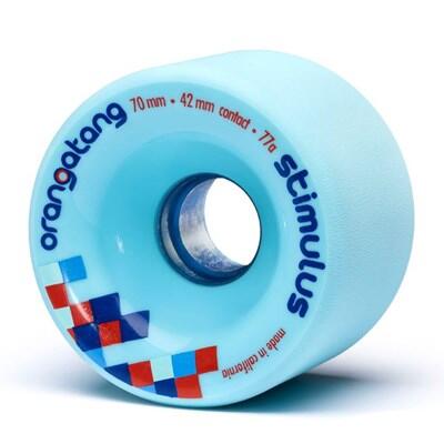 ORANGATANG Roue STIMULUS 70x42mm/77A Bleu [x4]