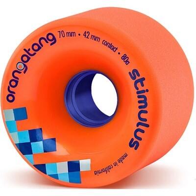 ORANGATANG Rodas Sk8 70mm Stimulus Dureza 80A ORANGATANG