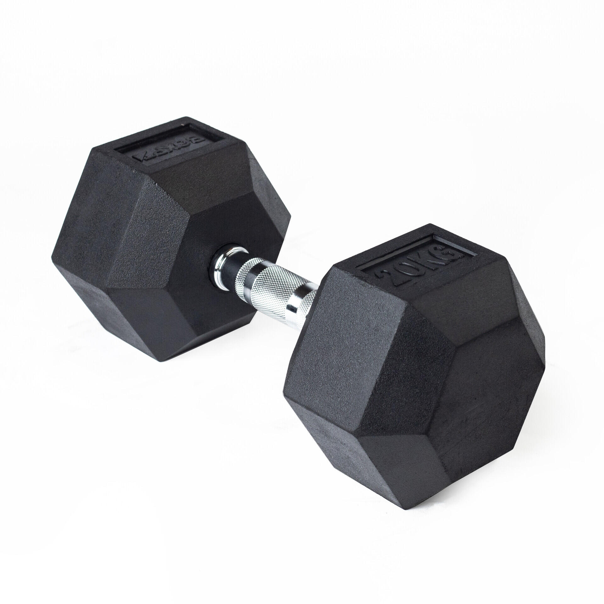 Boxpt Equipment - Haltère Hexagonale - Haltère - Noir - 20 Kg - Decathlon