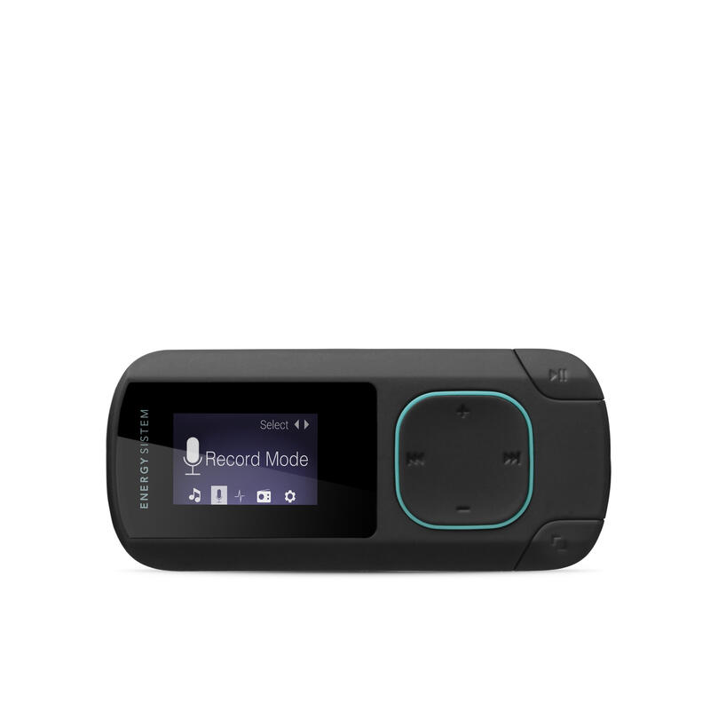 Leitor Energy Sistem MP3 Clip Bluetooth Mint (8 GB, Clip, Rádio FM e microSD)