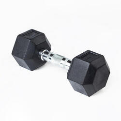 Haltère hexagonale