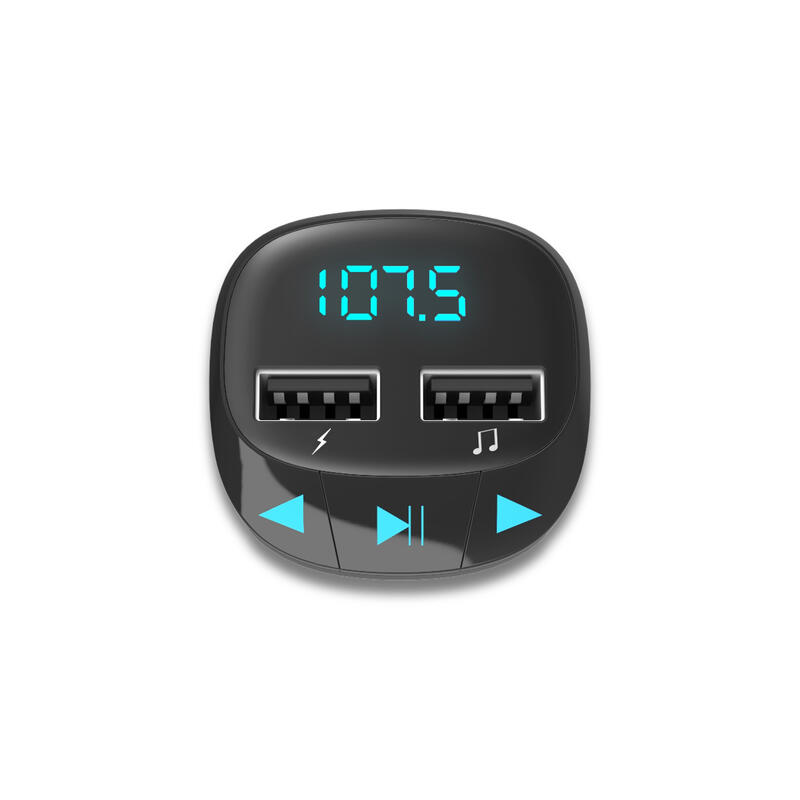 Leitor MP3 Energy Sistem Car Transmitter FM Black microSD, USB Charge, USB MP3