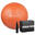 Bola de Pilates e Yoga com bomba laranja - 65cm