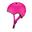 Casco GO UP Lights rosa