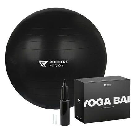 Ballon de fitness - Ballon de yoga - Ballon de gym - Ballon assis - 90 cm