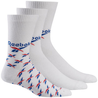 Set van 3 paar sokken reebok classics fold-over